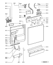 Схема №1 ADP6406 (F091599) с изображением Руководство для посудомойки Indesit C00349078