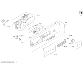 Схема №2 WLK24261BY Serie 6 с изображением Панель управления для стиральной машины Bosch 00792714