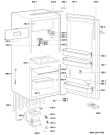 Схема №1 ARG 763/A+/1 с изображением Криостат для холодильника Whirlpool 481010657063