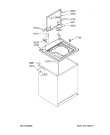 Схема №4 4KHTW4505TQ0 с изображением Крышечка для стиральной машины Whirlpool 480110100372