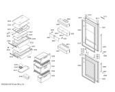 Схема №4 KG39NAI40 с изображением Панель для холодильника Siemens 11003059