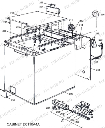 Взрыв-схема стиральной машины Gorenje Tehokarhu 1000 Eko Pika D0110A4A FI   -White compact (900000866, D0110A4A) - Схема узла 02