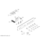 Схема №5 HSV744026N с изображением Фронтальное стекло для плиты (духовки) Bosch 00244935