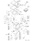 Схема №2 AWE 6317 с изображением Блок управления для стиральной машины Whirlpool 481221470394