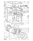 Схема №1 FL 810 с изображением Обшивка для стиральной машины Whirlpool 481945319847