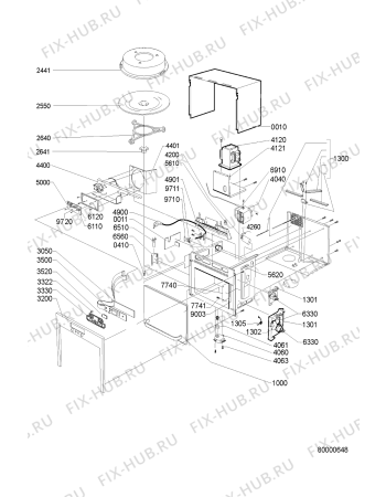 Схема №1 CM5 с изображением Дверка для микроволновки Whirlpool 481244269653