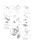 Схема №1 FA2 540 P IX HA с изображением Обшивка для плиты (духовки) Whirlpool 481010862573