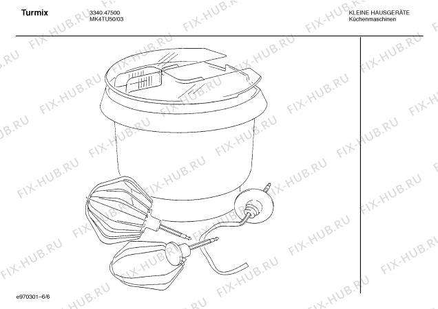Схема №4 MK4TU53 Turmix varioTronic 450 с изображением Кнопка для кухонного измельчителя Bosch 00154866