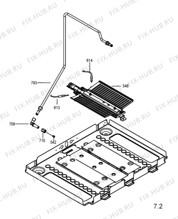 Схема №4 AKG 644/NB/02 с изображением Электромотор Whirlpool 481236118641