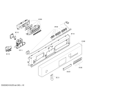 Схема №2 S34M55B0EU с изображением Передняя панель для посудомоечной машины Bosch 00440977
