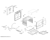 Схема №3 HSK45I33SC HSK45I33SC Cocina a gas Bosch Inox с изображением Панель для духового шкафа Bosch 11014987