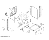 Схема №4 HCA748320U с изображением Стеклокерамика для духового шкафа Bosch 00714890