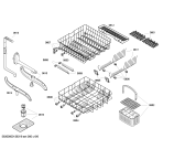 Схема №3 SE35M251SK с изображением Корзина для посуды для посудомойки Bosch 00216065