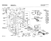 Схема №3 SN56502NL с изображением Панель для посудомойки Siemens 00271982