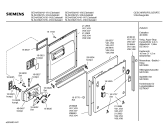 Схема №4 SE54A592CH с изображением Передняя панель для посудомоечной машины Siemens 00434704