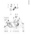 Схема №1 WHE25332 с изображением Дверь для холодильной камеры Whirlpool 481010838540