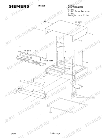 Схема №7 FM585 с изображением Инструкция по эксплуатации для жк-телевизора Siemens 00530506