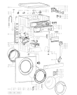 Схема №2 LOA 605 с изображением Обшивка для стиралки Whirlpool 481245216828