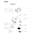 Схема №1 TO100030/A5 с изображением Таймер для плиты (духовки) Tefal SS-186183