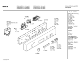 Схема №2 SGS4022EU с изображением Передняя панель для посудомоечной машины Bosch 00355699