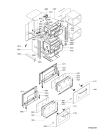 Схема №1 LPR 827/1 с изображением Дверца для электропечи Whirlpool 481241610347