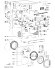 Схема №1 AWO/D 8714 с изображением Декоративная панель для стиралки Whirlpool 480111100684