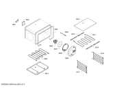 Схема №10 PRD484EEHC с изображением Панель для плиты (духовки) Bosch 00246122