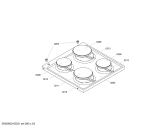 Схема №5 HSS120020 с изображением Кольцо для плиты (духовки) Bosch 00426447