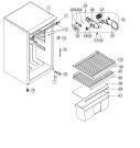 Схема №1 SBT 3140 W (136298, GN/ST 110C) с изображением Полка для холодильной камеры Gorenje 145531