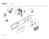 Схема №3 SIWAMAT211 с изображением Панель для стиралки Siemens 00278665