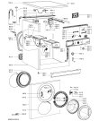 Схема №2 WWDL6400 (F091368) с изображением Декоративная панель для стиральной машины Indesit C00324189