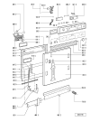 Схема №2 GSI 5850 TW-WS с изображением Панель для посудомоечной машины Whirlpool 481245371355
