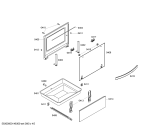 Схема №5 PHTB554225 с изображением Стеклокерамика для электропечи Bosch 00249698