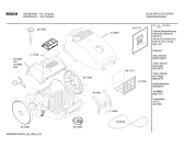 Схема №3 BSA2834 sphera 28 1800W с изображением Шланг для пылесоса Bosch 00436609