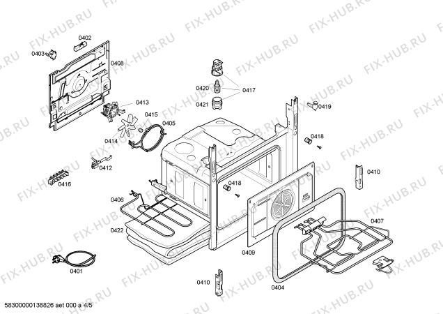 Схема №3 FRM4801W с изображением Панель управления для духового шкафа Bosch 00672511