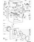 Схема №2 AWM 017 с изображением Обшивка для стиральной машины Whirlpool 481945328024
