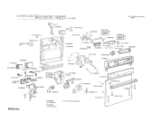 Схема №7 0730301505 GS15 с изображением Кнопка для посудомоечной машины Bosch 00020986