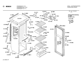 Схема №1 KSW3600FF с изображением Панель для холодильной камеры Bosch 00272425