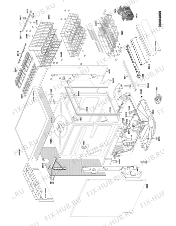 Схема №2 GCIK 6421/1 IN с изображением Панель для посудомоечной машины Whirlpool 481290508491