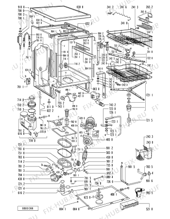 Схема №2 GSF STUTTGART DS с изображением Микромодуль для посудомойки Whirlpool 481227658108