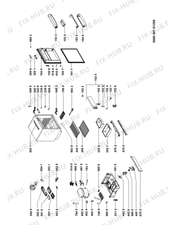 Схема №1 LPR163 (F091273) с изображением Руководство для холодильника Indesit C00357589