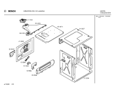 Схема №3 HBN205REU с изображением Панель Bosch 00352625