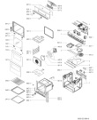 Схема №1 AKZ803IX (F091165) с изображением Инструкция по эксплуатации для плиты (духовки) Indesit C00363185