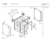 Схема №4 SGI4022EP с изображением Вкладыш в панель для посудомоечной машины Bosch 00354250