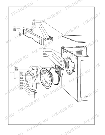 Схема №2 A15193CL3A (F092056) с изображением Запчасть для стиральной машины Indesit C00315401