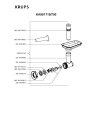Схема №4 KA990T42/700 с изображением Шестерёнка для кухонного измельчителя Krups MS-0679001