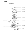 Схема №1 EF100010/11B с изображением Другое Tefal TS-01022600