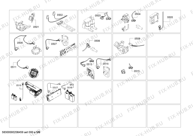 Схема №2 WAT2467SPL с изображением Панель управления для стиралки Bosch 11025848