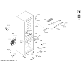 Схема №4 KGN57AI20M с изображением Дверь для холодильной камеры Bosch 00711758