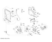 Схема №5 SMS50M22AU Serie 6, Super Silence - tp3 с изображением Силовой модуль запрограммированный для посудомоечной машины Bosch 12016368